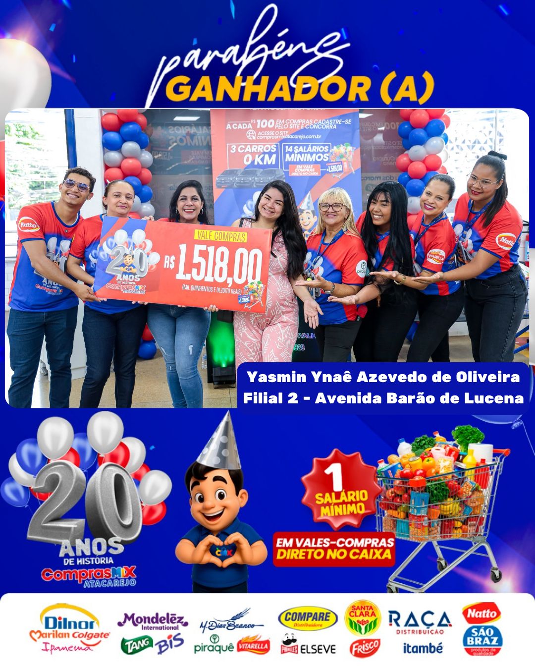 Ganhador Vale Compras