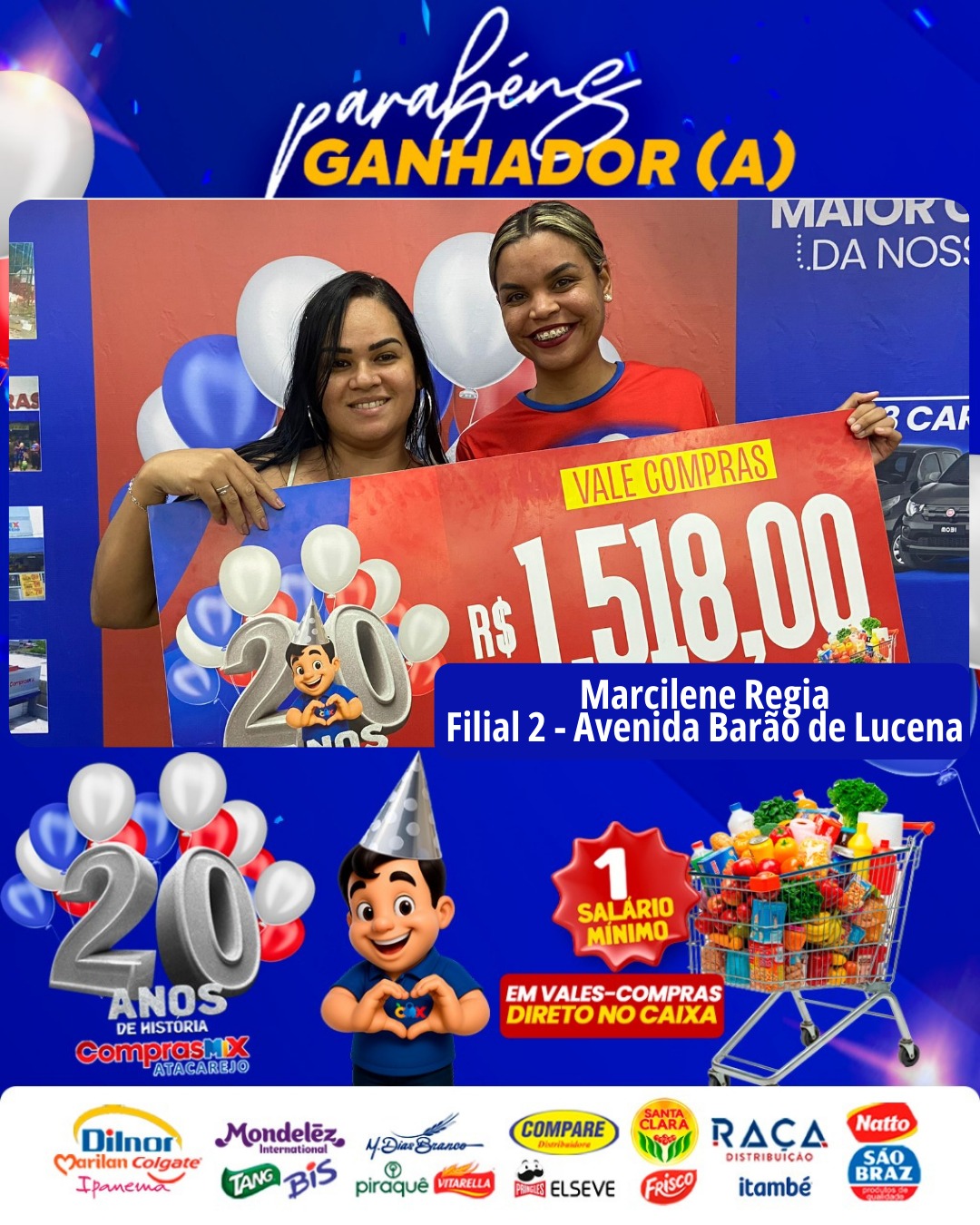 Ganhador Vale Compras