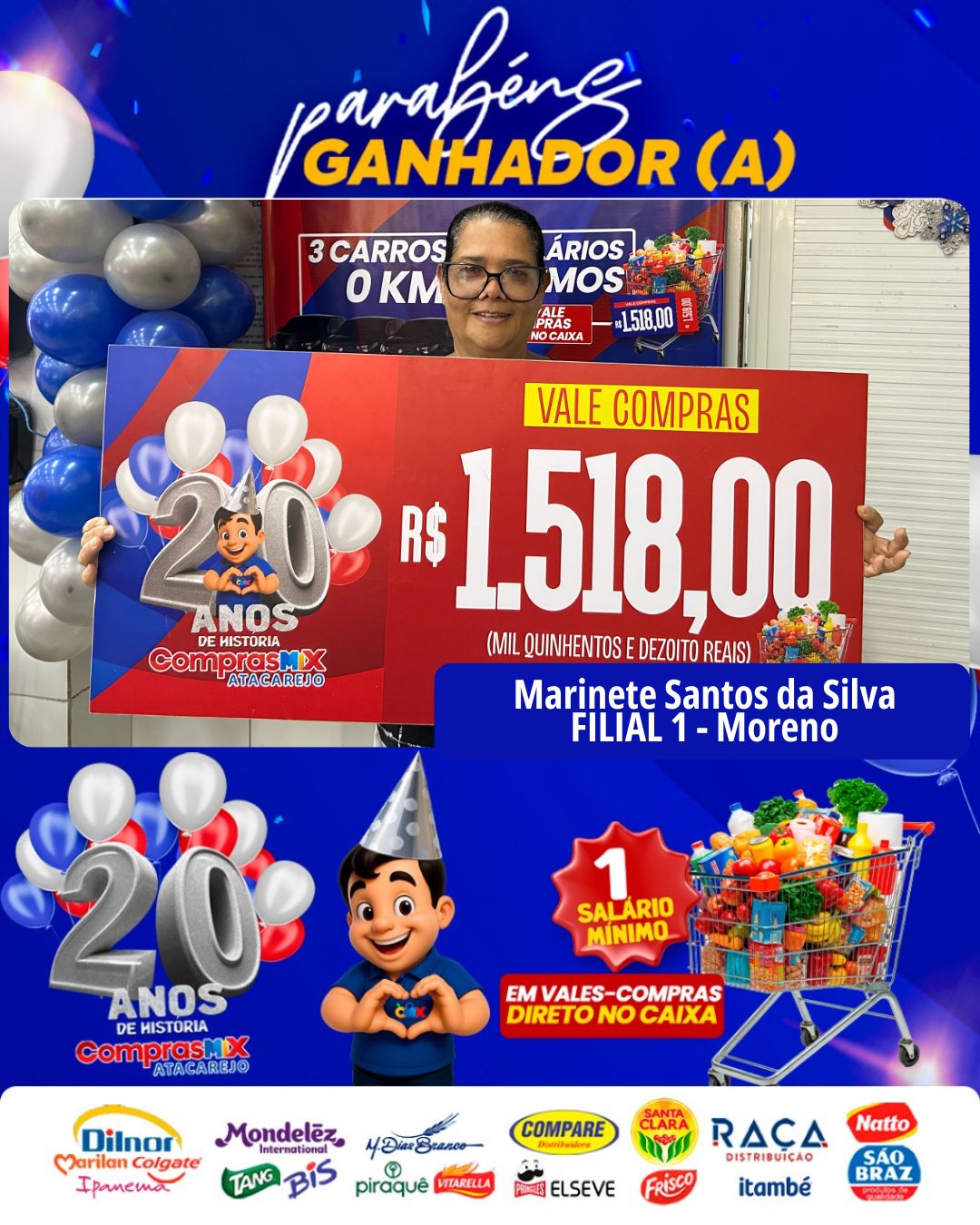 Ganhador Vale Compras