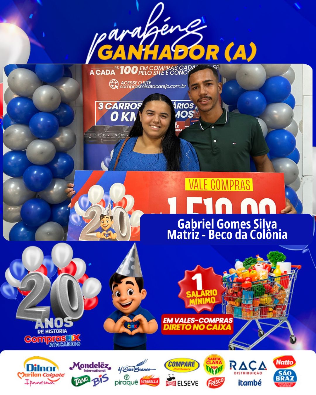 Ganhador Vale Compras